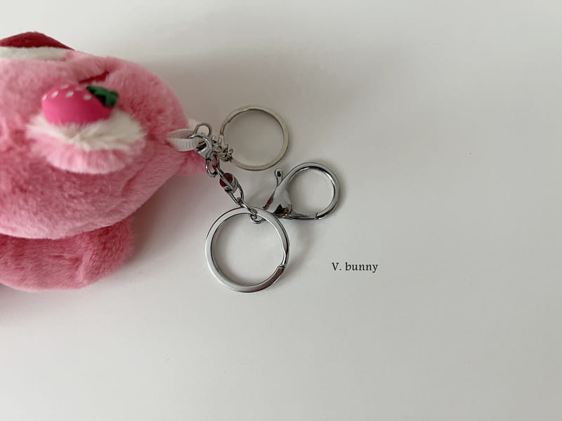 V Bunny - Korean Children Fashion - #prettylittlegirls - Pink Bear Kye Ring - 7