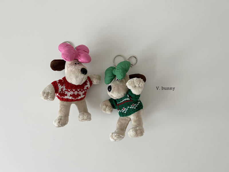 V Bunny - Korean Children Fashion - #todddlerfashion - Puppy Kye Ring - 3