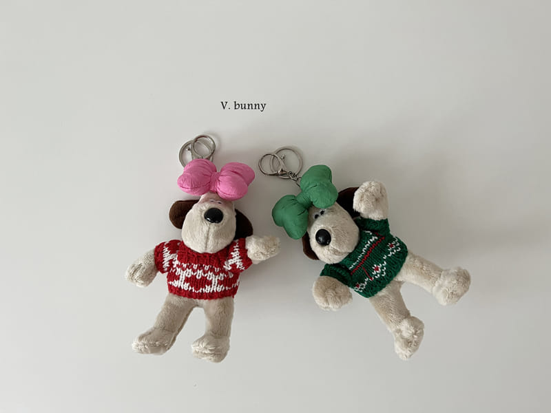 V Bunny - Korean Children Fashion - #todddlerfashion - Puppy Kye Ring - 4