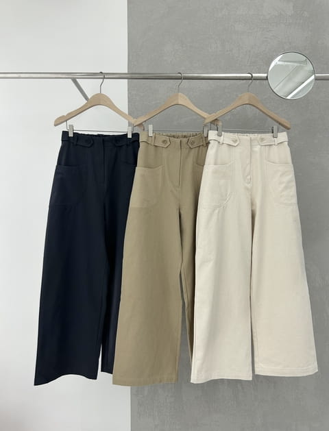 Vanilla - Korean Women Fashion - #momslook - Cotton Pants - 7