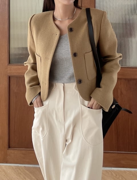 Vanilla - Korean Women Fashion - #momslook - Ellin Jacket - 9
