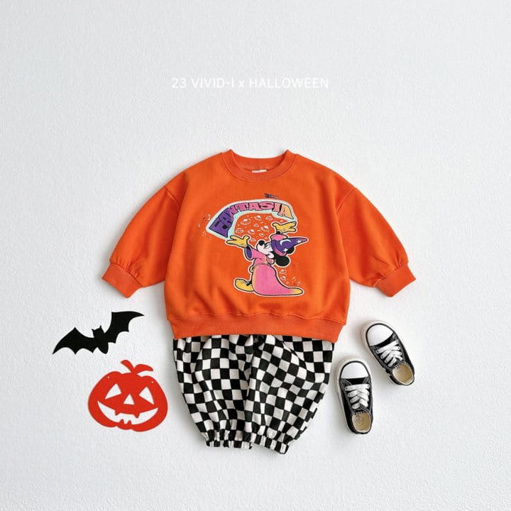 Vivid I - Korean Children Fashion - #kidsshorts - Halloween M Sweatshirt - 4