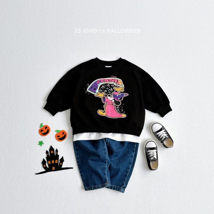 Vivid I - Korean Children Fashion - #magicofchildhood - Halloween M Sweatshirt - 8