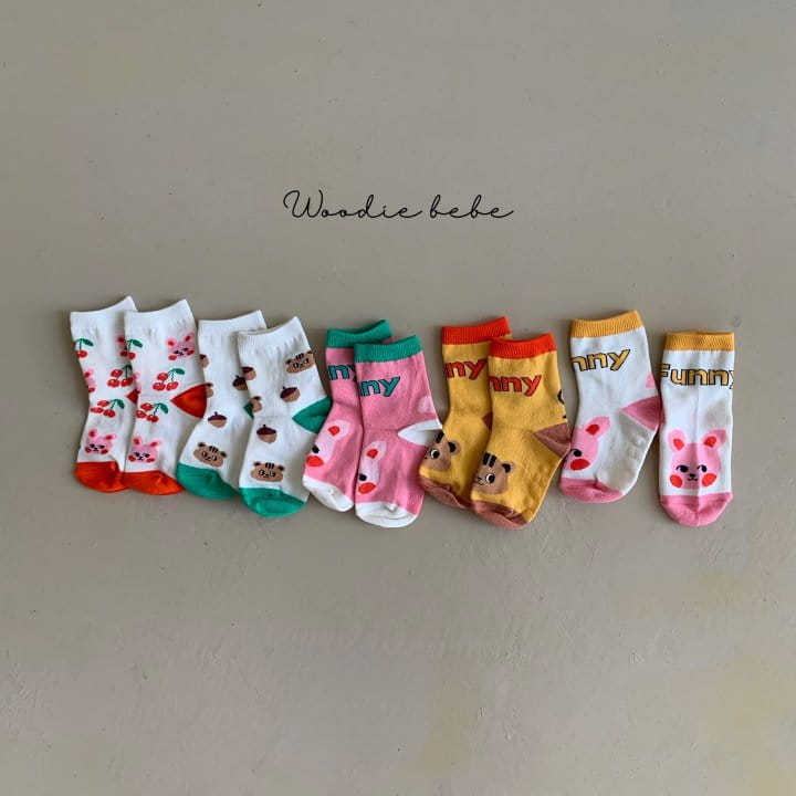 Woodie - Korean Children Fashion - #kidsshorts - Jue Jue Socks