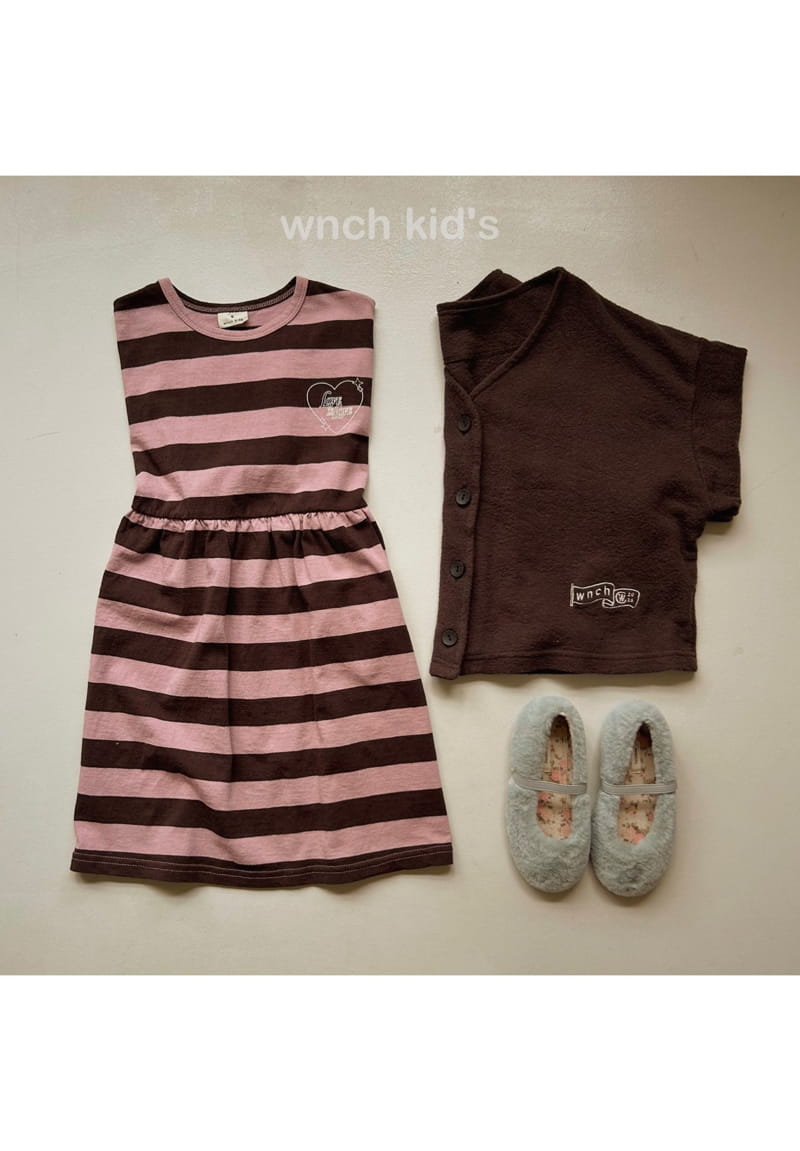 Wunch Kids - Korean Children Fashion - #childofig - Love One-piece - 5