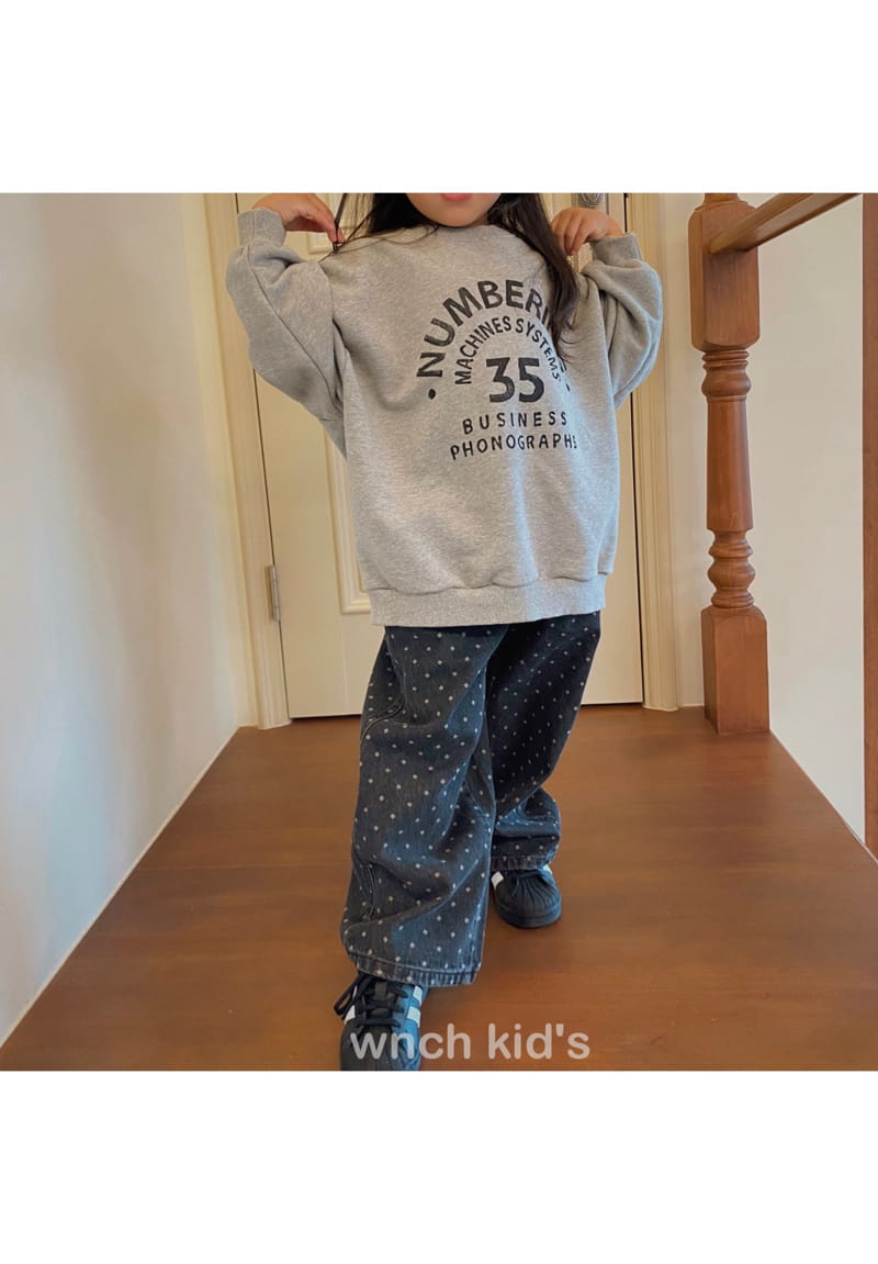 Wunch Kids - Korean Children Fashion - #childofig - Numbering Sweatshirt - 4