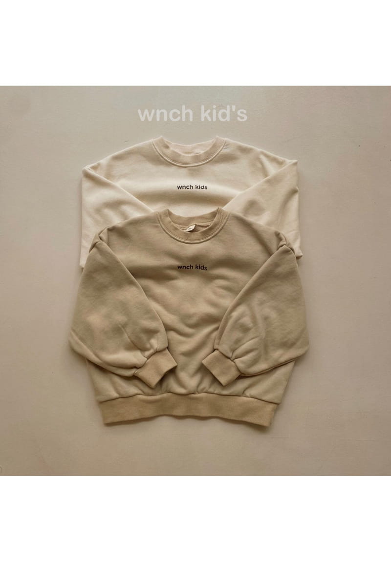 Wunch Kids - Korean Children Fashion - #childofig - Logo Sweatshirt
