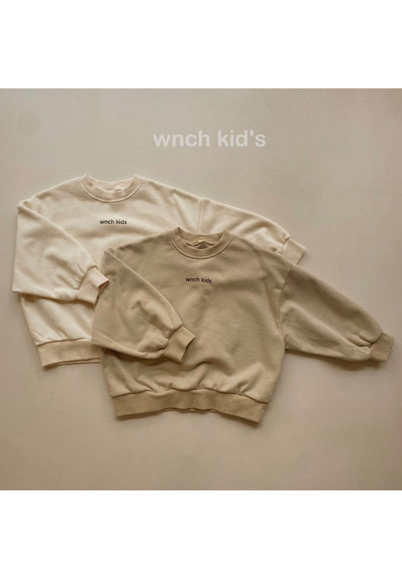 Wunch Kids - Korean Children Fashion - #childofig - Logo Sweatshirt - 2