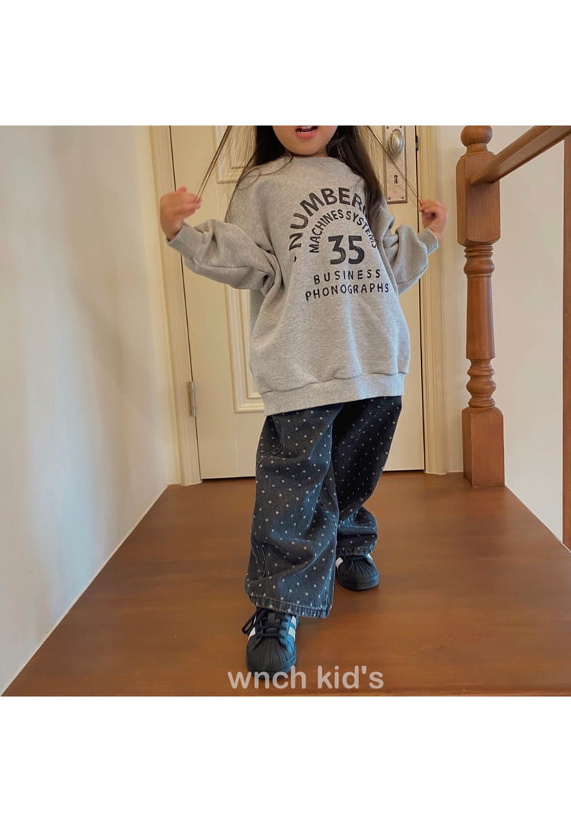 Wunch Kids - Korean Children Fashion - #childrensboutique - Numbering Sweatshirt - 5