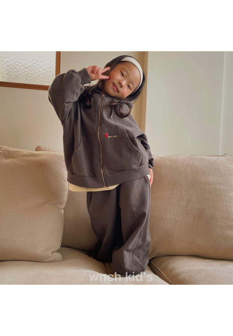 Wunch Kids - Korean Children Fashion - #childrensboutique - Basic Hoody Zip-up - 4
