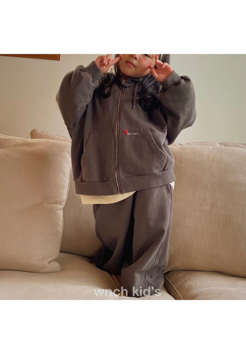 Wunch Kids - Korean Children Fashion - #discoveringself - Basic Hoody Zip-up - 5