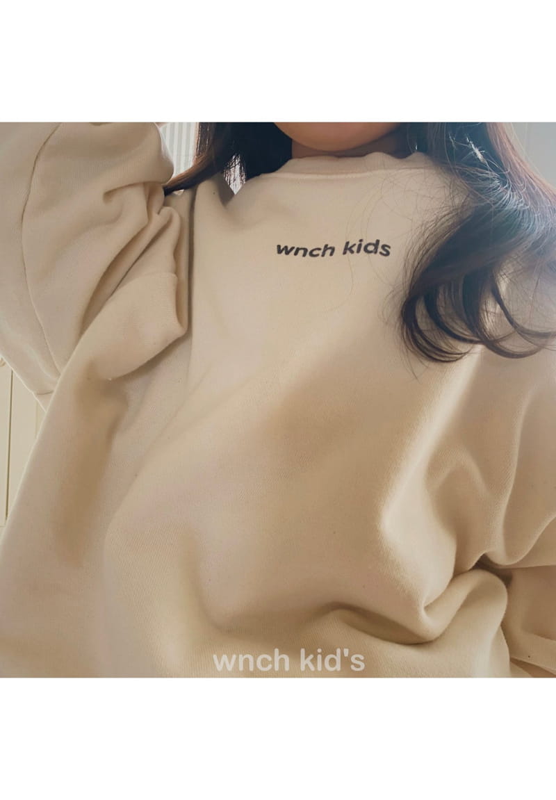 Wunch Kids - Korean Children Fashion - #discoveringself - Logo Sweatshirt - 5