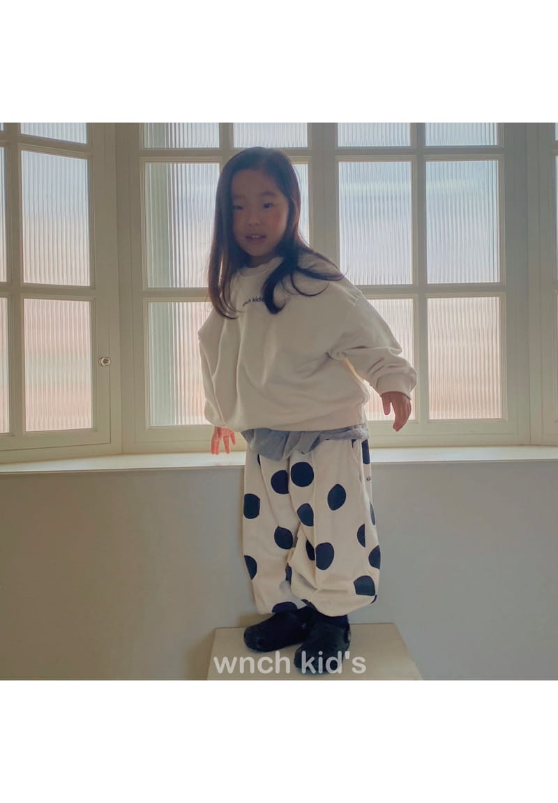 Wunch Kids - Korean Children Fashion - #kidsshorts - Logo Sweatshirt - 7