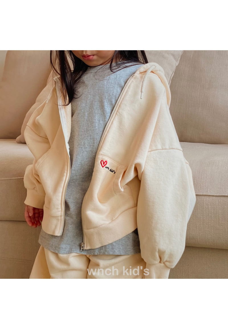 Wunch Kids - Korean Children Fashion - #kidzfashiontrend - Basic Hoody Zip-up - 9
