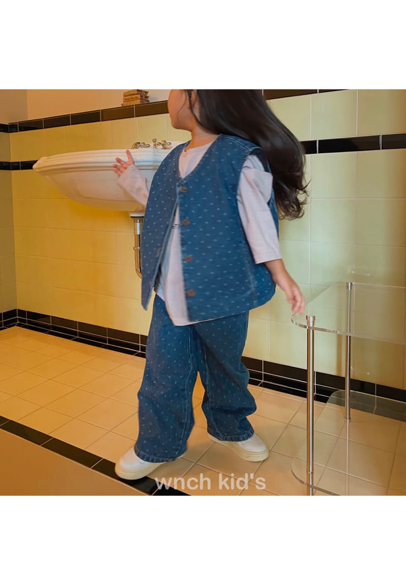 Wunch Kids - Korean Children Fashion - #kidzfashiontrend - Denim Jeans - 8