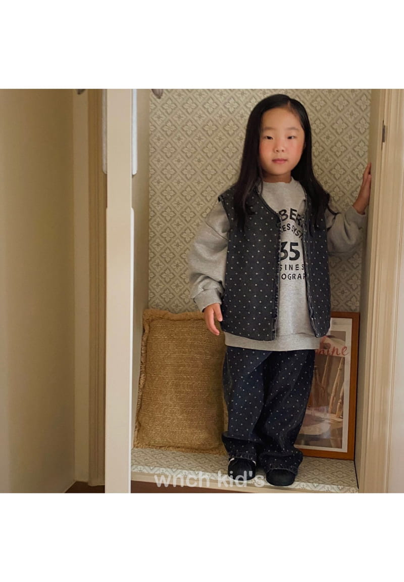 Wunch Kids - Korean Children Fashion - #littlefashionista - Denim Vest - 4