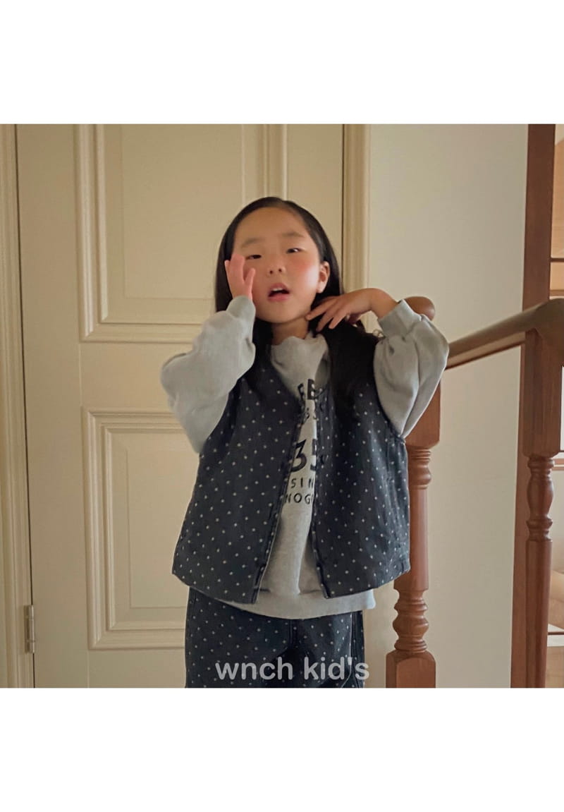 Wunch Kids - Korean Children Fashion - #minifashionista - Denim Vest - 5