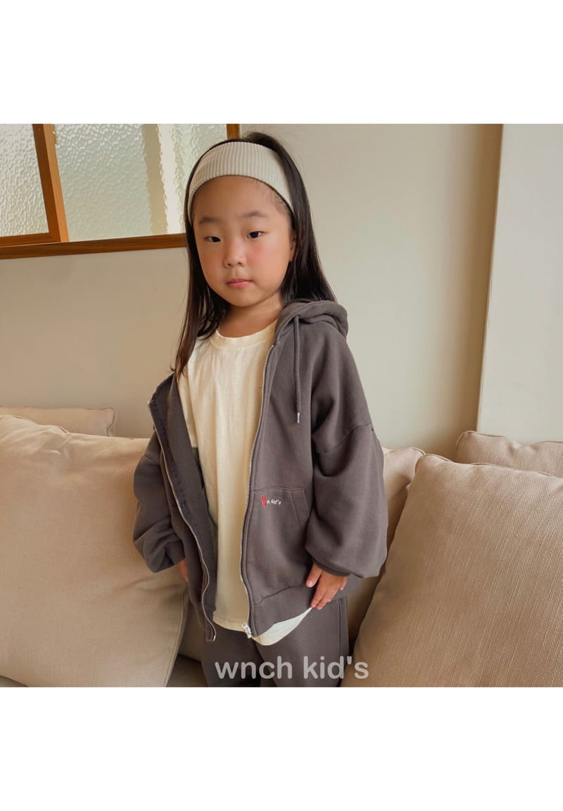 Wunch Kids - Korean Children Fashion - #stylishchildhood - Basic Hoody Zip-up
