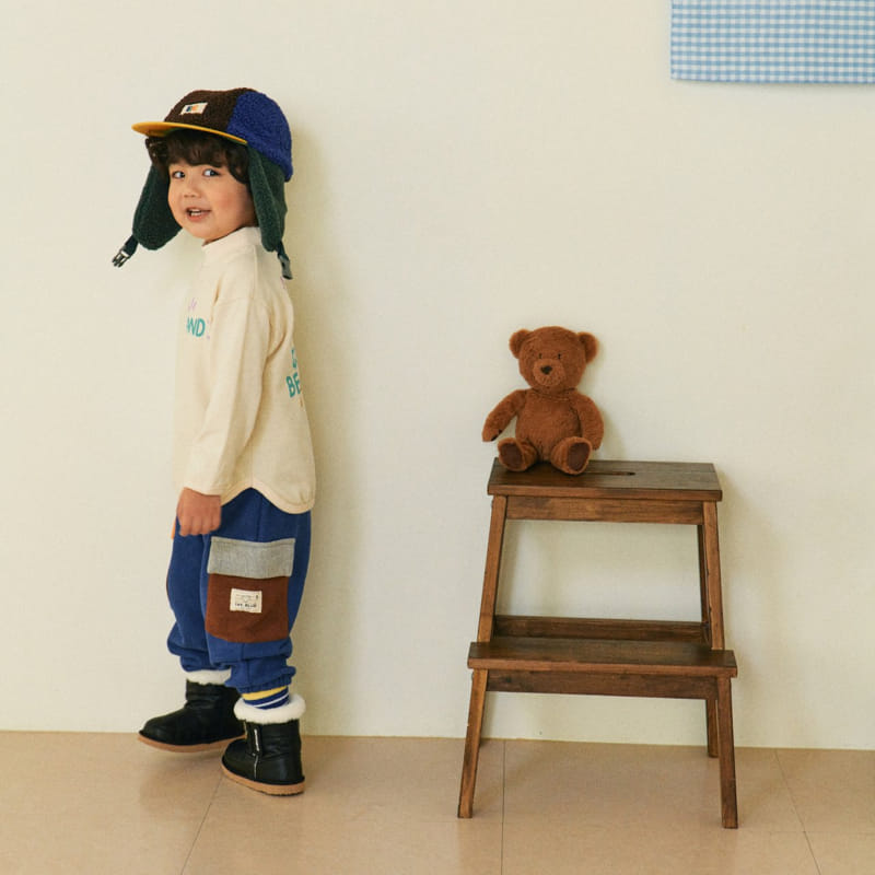 1St Blue - Korean Children Fashion - #Kfashion4kids - Happy Tee - 5