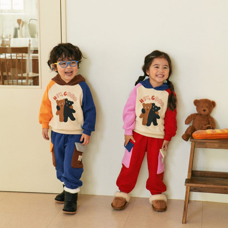 1St Blue - Korean Children Fashion - #childofig - Color Pants