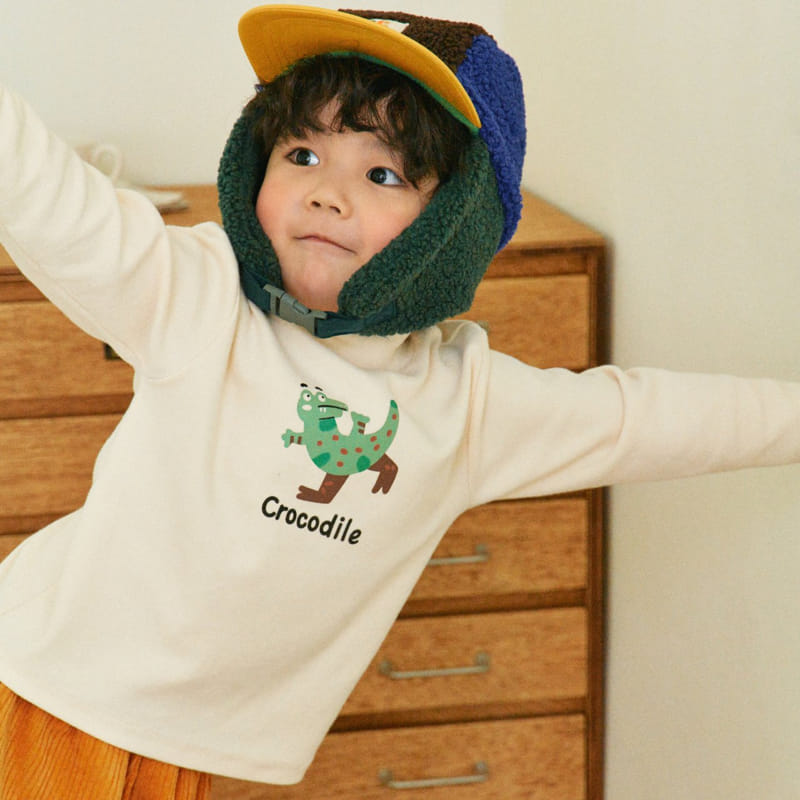 1St Blue - Korean Children Fashion - #childofig - Cute Turtleneck Tee
