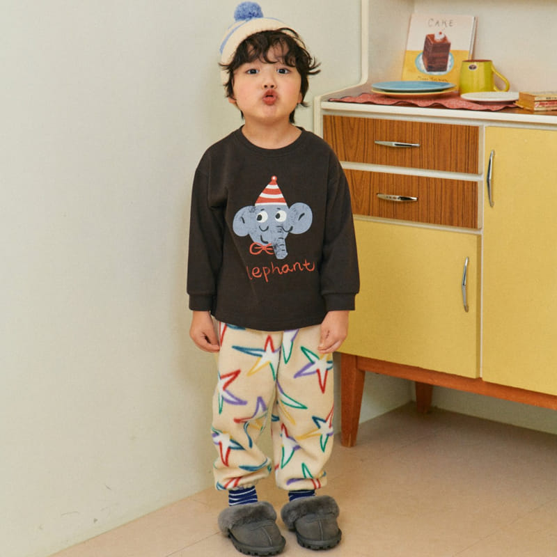 1St Blue - Korean Children Fashion - #childrensboutique - Animal Tee