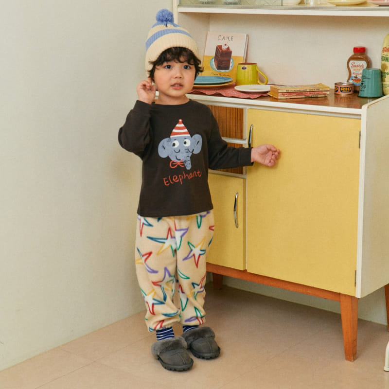 1St Blue - Korean Children Fashion - #designkidswear - Animal Tee - 2