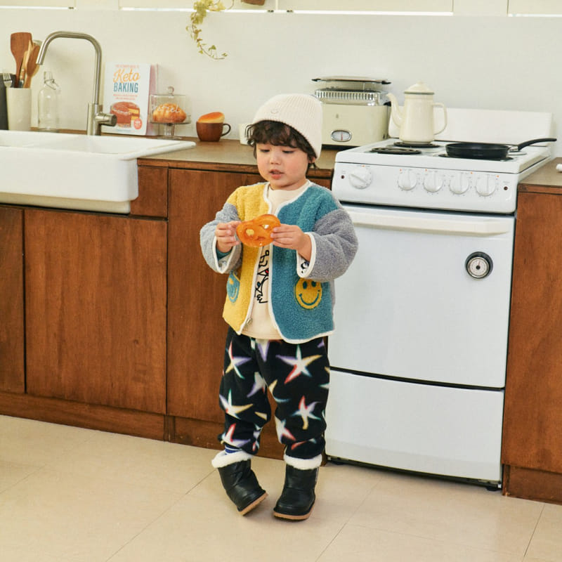 1St Blue - Korean Children Fashion - #childrensboutique - Smile Reversible Jumper - 4