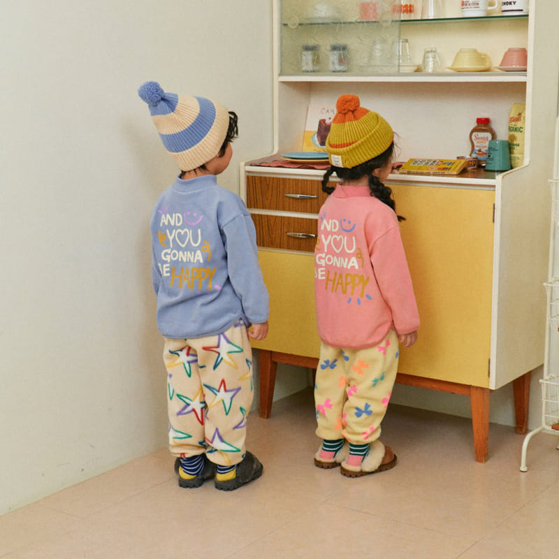1St Blue - Korean Children Fashion - #kidsstore - Happy Tee - 3