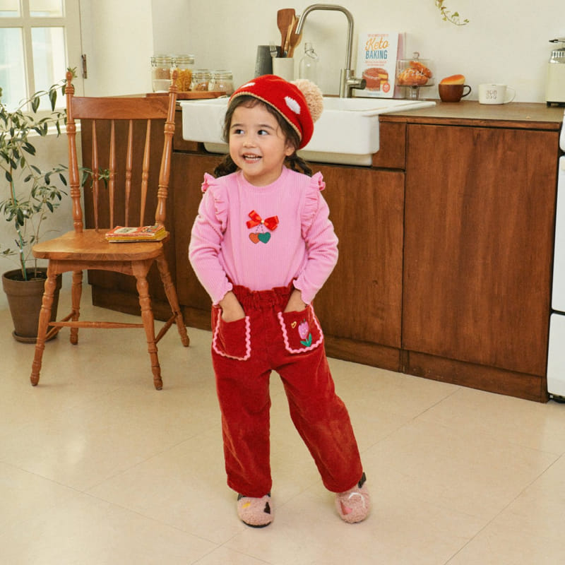 1St Blue - Korean Children Fashion - #kidsstore - Candy Rib Pants