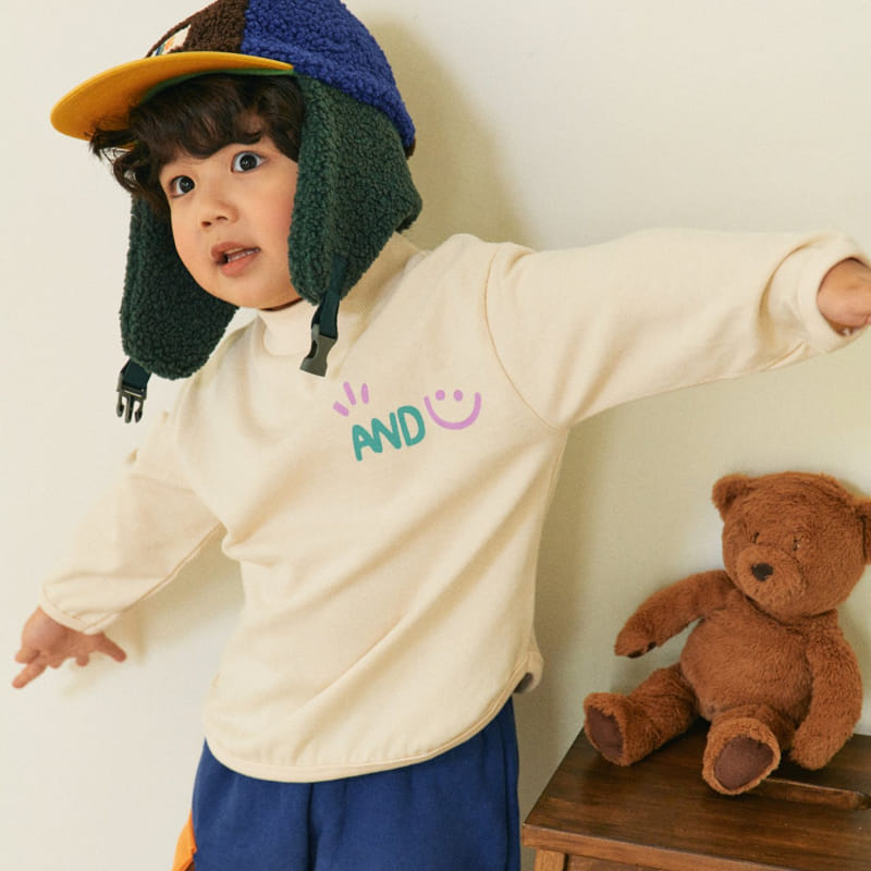 1St Blue - Korean Children Fashion - #kidsstore - Happy Tee - 4