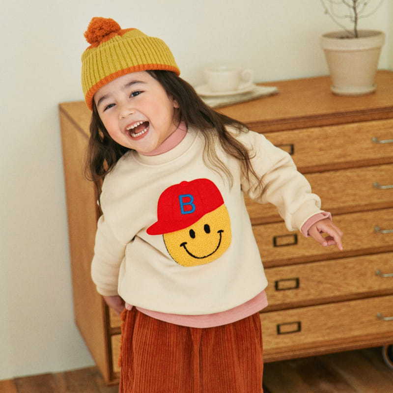 1St Blue - Korean Children Fashion - #magicofchildhood - Bbogle Smile Tee - 3
