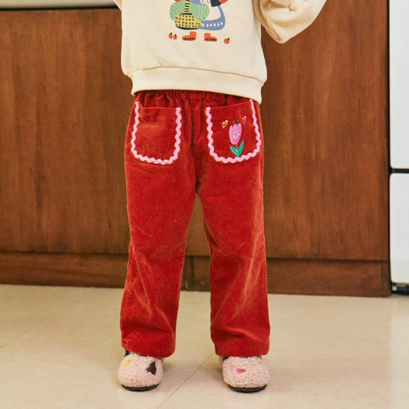 1St Blue - Korean Children Fashion - #magicofchildhood - Candy Rib Pants - 5