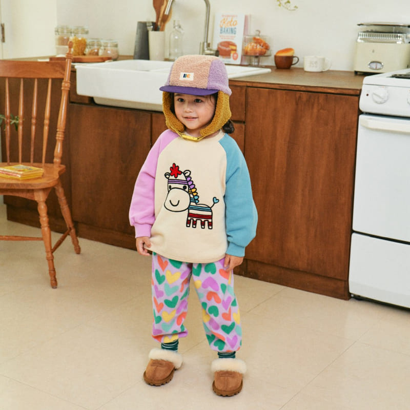 1St Blue - Korean Children Fashion - #prettylittlegirls - Fleece Pants - 10