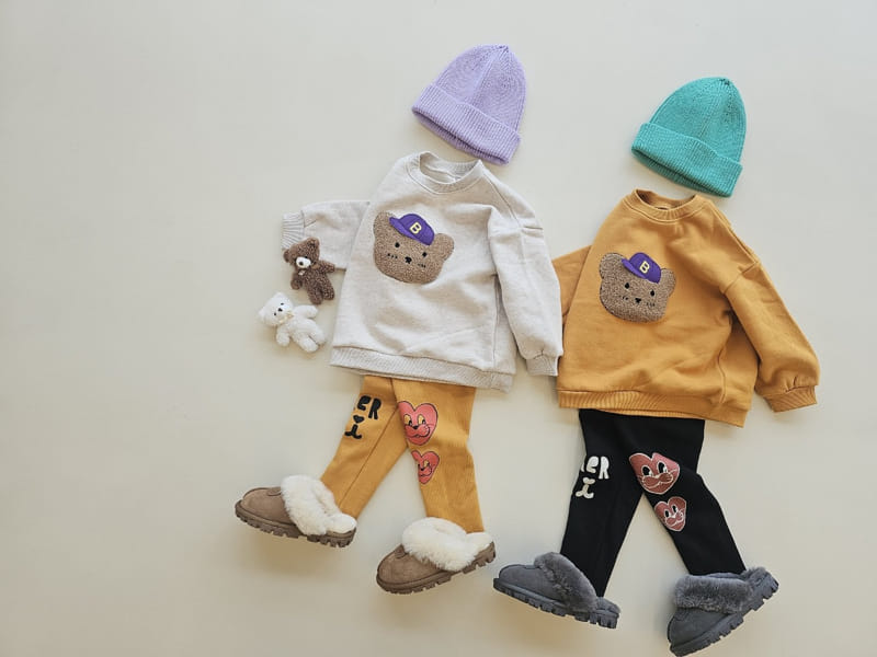 1St Blue - Korean Children Fashion - #toddlerclothing - Bbogle Bear Tee - 6