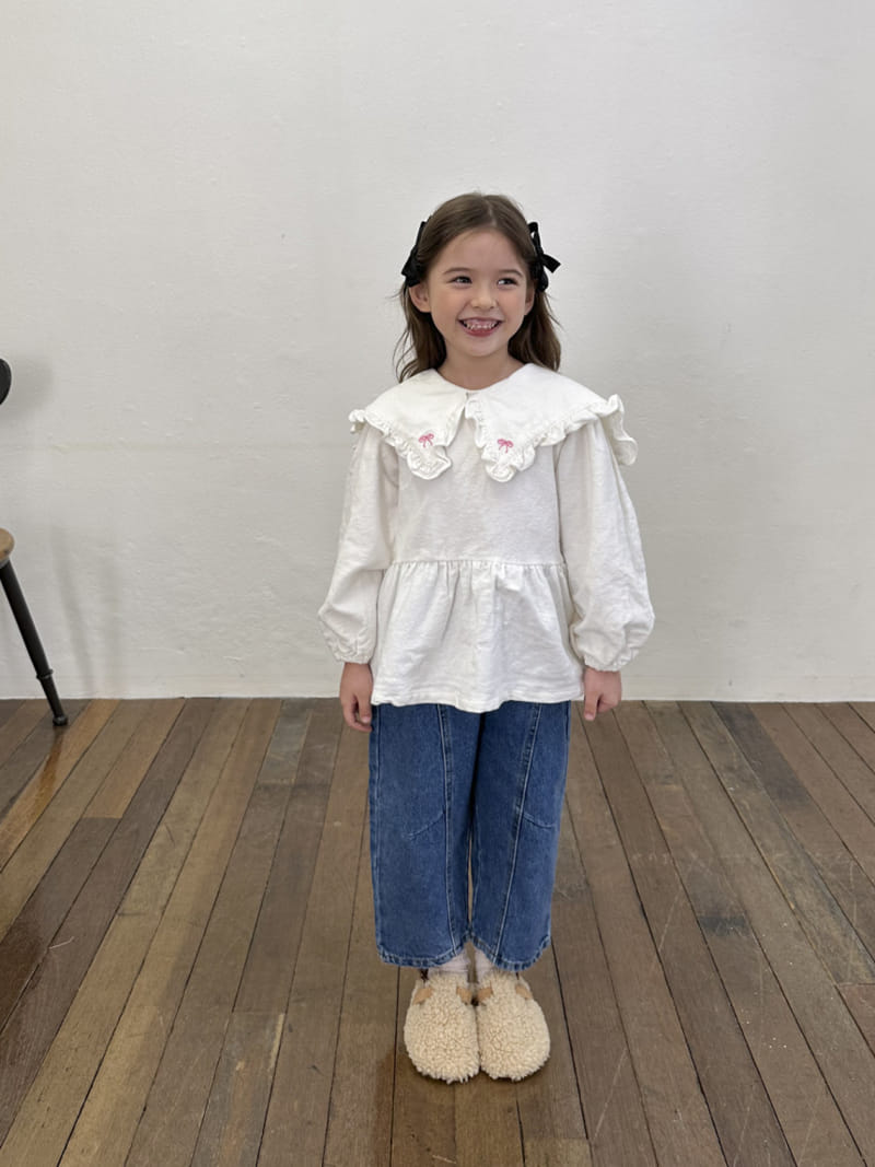 A-Market - Korean Children Fashion - #designkidswear - Denim Cozy Pants - 11