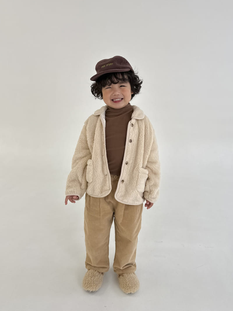 A-Market - Korean Children Fashion - #designkidswear - Collar Fleece Jumper - 10
