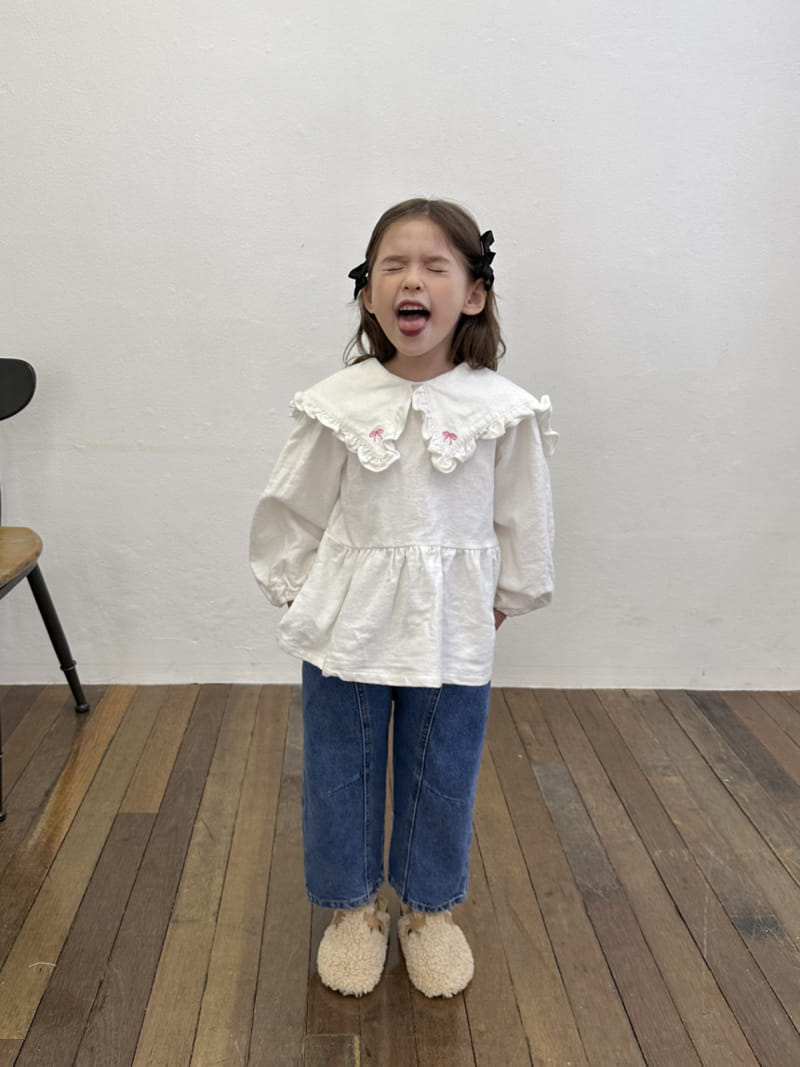 A-Market - Korean Children Fashion - #discoveringself - Denim Cozy Pants - 12