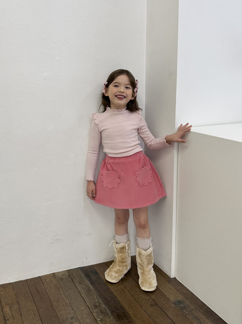 A-Market - Korean Children Fashion - #toddlerclothing - Rosie Terry Tee - 4