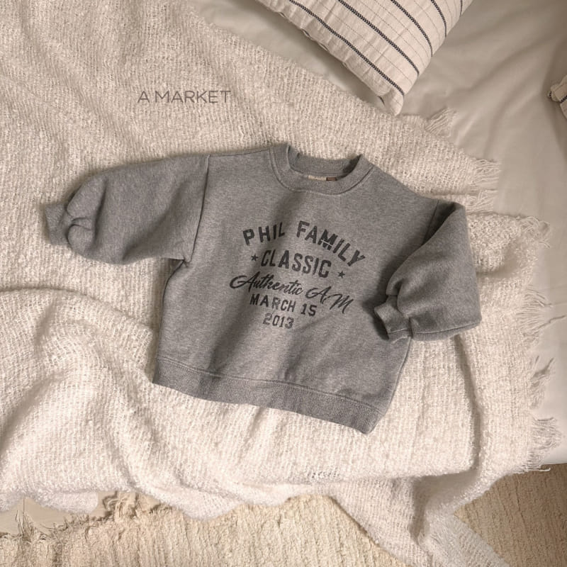 A-Market - Korean Children Fashion - #toddlerclothing - Family Sweatshirt - 8