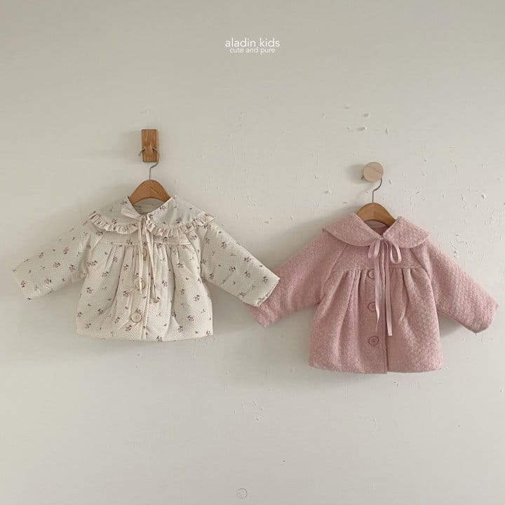 Aladin - Korean Children Fashion - #childofig - Flower Padding Coat - 6
