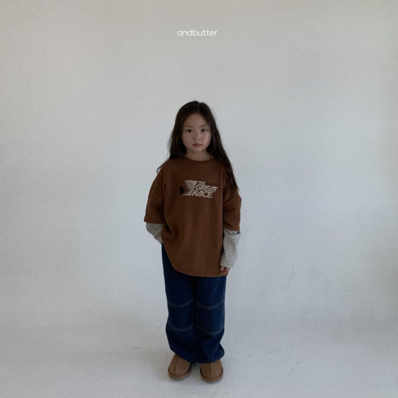 Andbutter - Korean Children Fashion - #designkidswear - Slit Jeans - 2