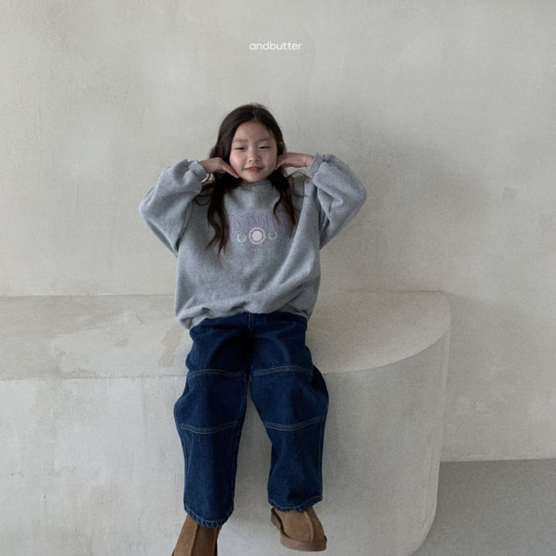 Andbutter - Korean Children Fashion - #discoveringself - Slit Jeans - 4
