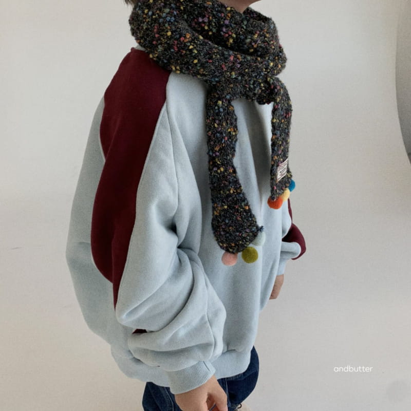 Andbutter - Korean Children Fashion - #magicofchildhood - Pompom Muffler - 7