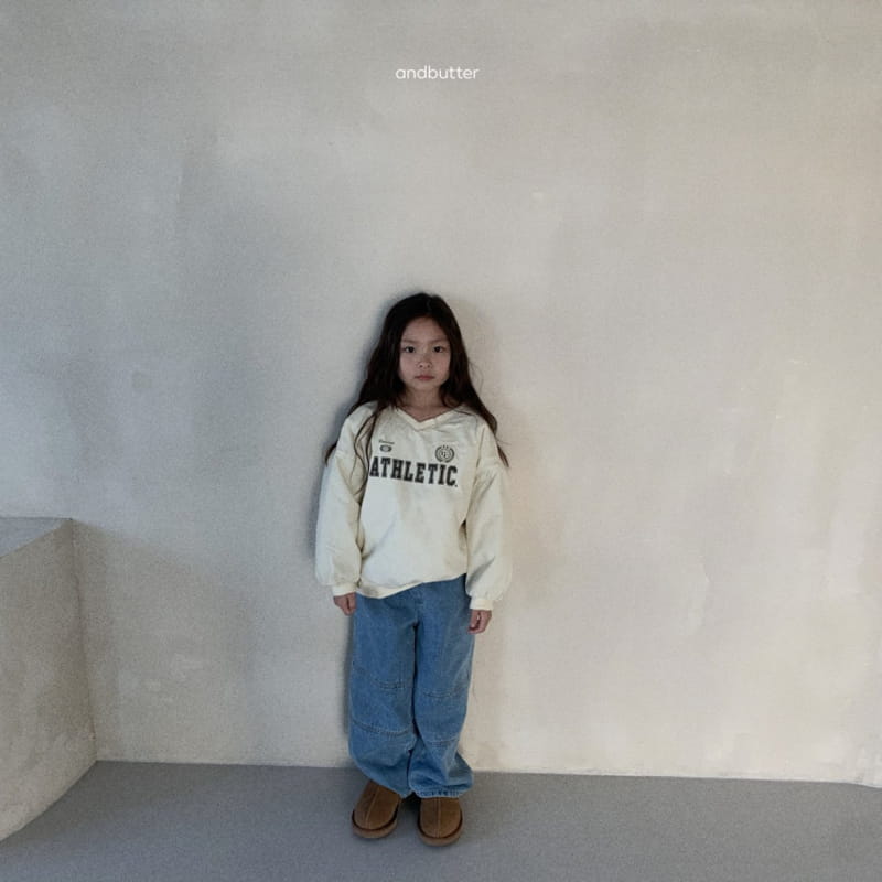 Andbutter - Korean Children Fashion - #minifashionista - Slit Jeans - 11