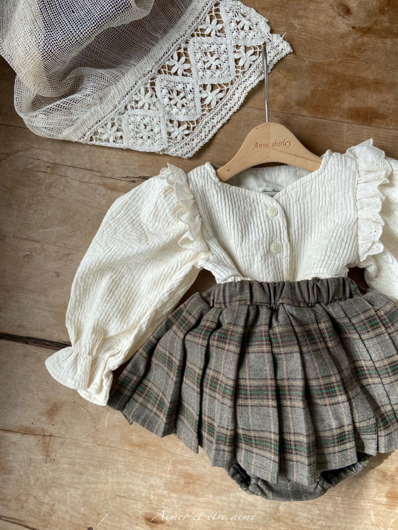 Anne Shirley - Korean Baby Fashion - #babyboutique - Ber Wrinkle Skirt Bloomer - 12
