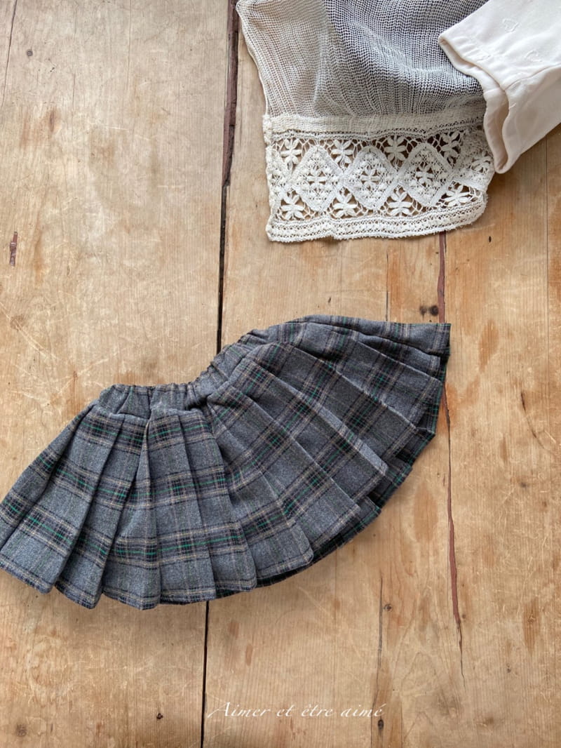 Anne Shirley - Korean Baby Fashion - #babygirlfashion - Ber Wrinkle Skirt Bloomer - 2