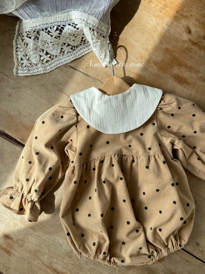 Anne Shirley - Korean Baby Fashion - #babywear - Wendy Collar Bodysuit - 4