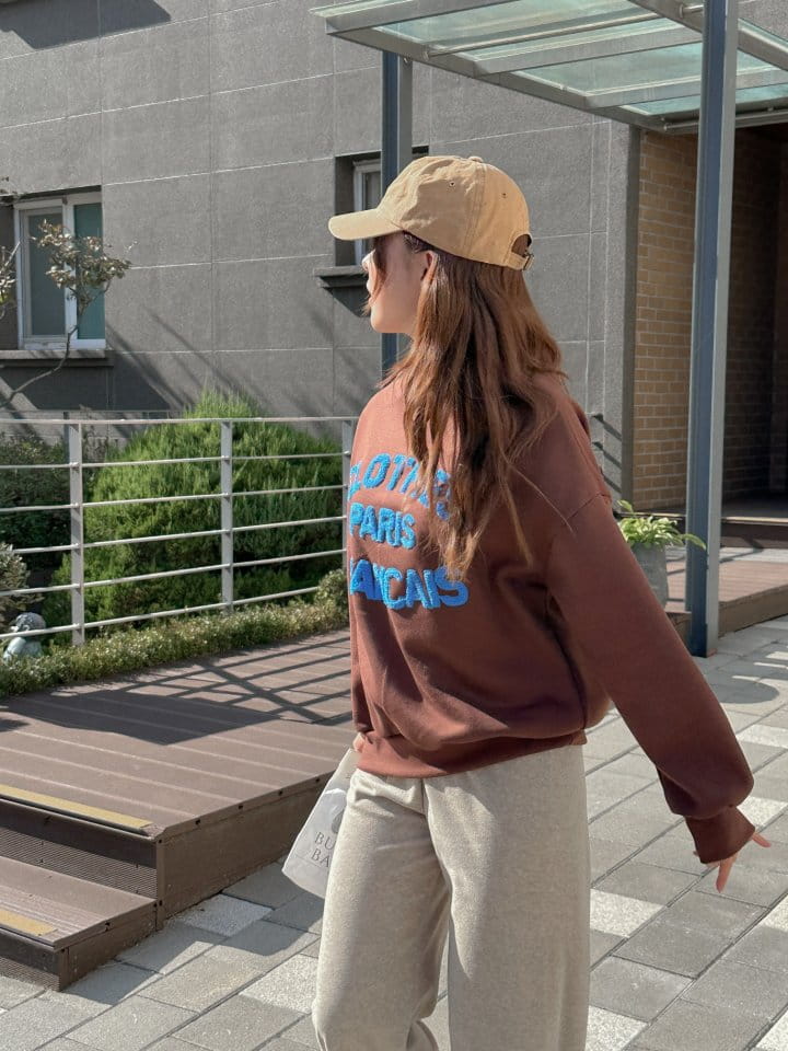 Another Plan - Korean Women Fashion - #momslook - Clos Paris Sweatshirt