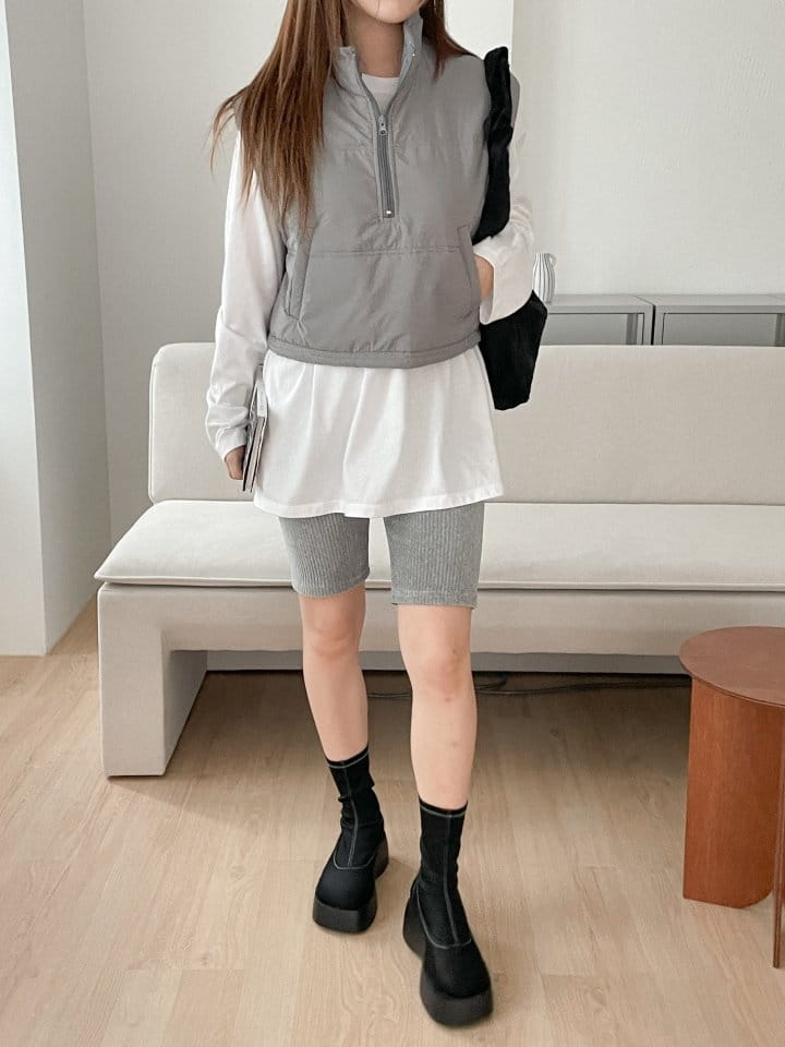 Another Plan - Korean Women Fashion - #womensfashion - 8927 Vest Jacket - 3